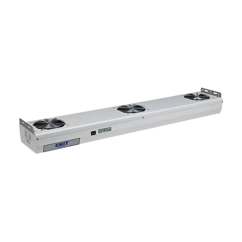 Desco Europe Overhead Ioniser 10 to 20 V, 220V AC, 3 Fan with Type F Schuko Plug 50603