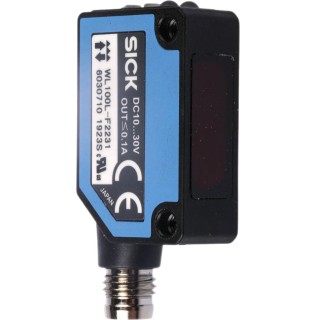SICK Background Suppression Photoelectric Sensor Block Sensor 30 mm to 300 mm PNP Output IP67 WTB8-P2231