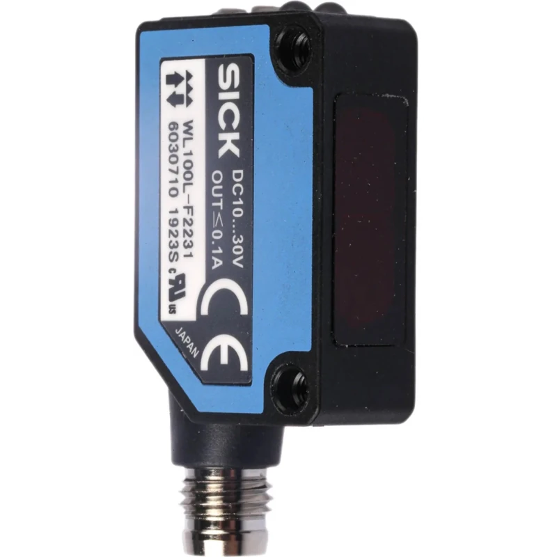 SICK Background Suppression Photoelectric Sensor Block Sensor 30 mm to 300 mm PNP Output IP67 WTB8-P2231