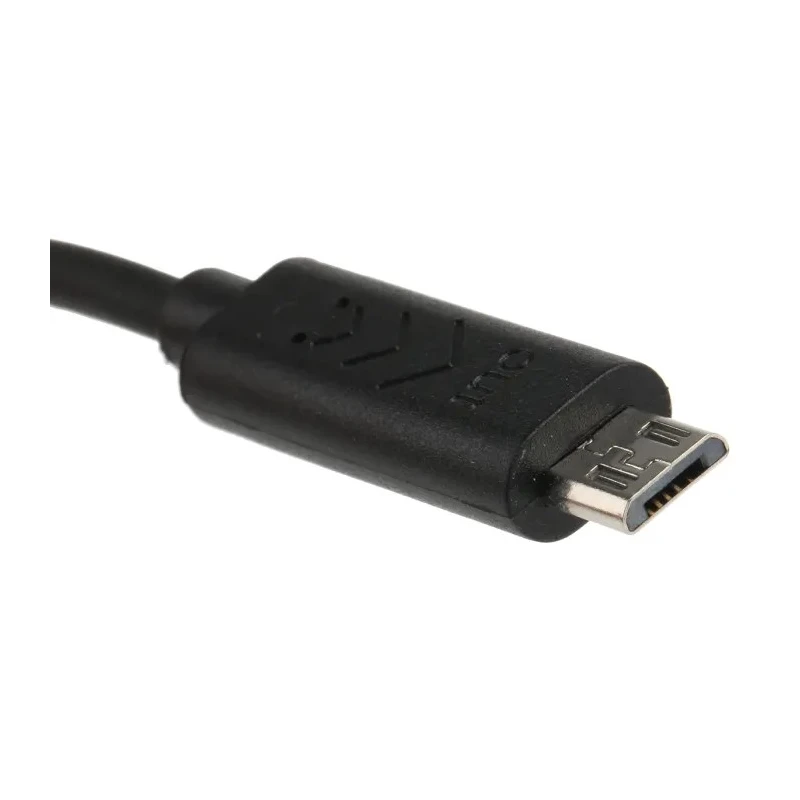 Roline USB Cable Male Micro USB Type B to Male Micro USB Type B USB 2.0 Black 300mm 11.02.8307-10