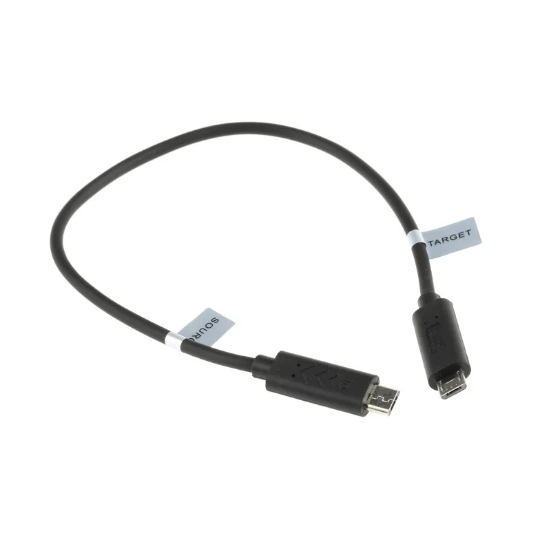 Roline USB Cable Male Micro USB Type B to Male Micro USB Type B USB 2.0 Black 300mm 11.02.8307-10