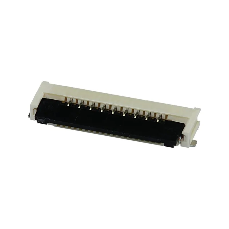 Molex 1 mm Pitch 9 Way Right Angle Male FPC Connector, Surface Mount, Gold Plated, 500mA, 50V AC 200528-0090