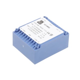 RS PRO 2 x 12 V AC 2 Output PCB Transformer 24VA, IECBSEN 615581, ASNZS 61558-6, IECBSEN 615586, CE, RoHS 121-3852