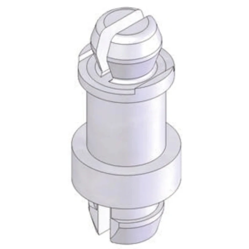Essentra Nylon PCB Post 9.5 mm Height 16.9 mm Overall Height 3.9 mm Hole Diameter 4.6 mm Base Width MSPE-6-01