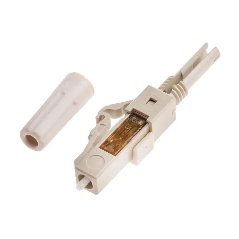 RS PRO LC PC Multimode Simplex Fibre Optic Connector OM2 50 mm Fibre Size 0.4dB Insertion Loss 121-4217