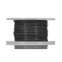 Alpha Wire Hookup Wire PVC Series Black 26 AWG, 7x0.16 mm Core Strands, 30 m Length, Polyvinyl Chloride Jacket 3049 BK005