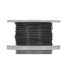 Alpha Wire Hookup Wire PVC Series Black 26 AWG, 7x0.16 mm Core Strands, 30 m Length, Polyvinyl Chloride Jacket 3049 BK005