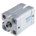Festo Double Acting Pneumatic Cylinder 25mm Bore 20mm Stroke Aluminium Body ADN-25-20-I-P-A