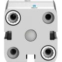 Festo Double Acting Pneumatic Cylinder 25mm Bore 20mm Stroke Aluminium Body ADN-25-20-I-P-A