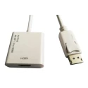 Roline Male DisplayPort to Female HDMI Straight AV Adapter 150mm 12.03.3160-10