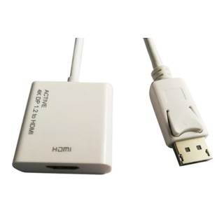 Roline Male DisplayPort to Female HDMI Straight AV Adapter 150mm 12.03.3160-10