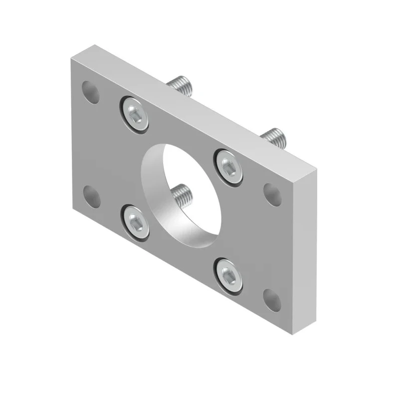 Festo Mounting Bracket For Use With DSBG Series Cylinder Galvanised Steel Material 536g Weight FNC-50
