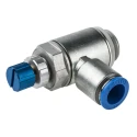 Festo One-way Flow Controller Exhaust Valve GRLA-1/2-QS-12-RS-D Pneumatic Threaded Valve 1 bar Pressure Germany