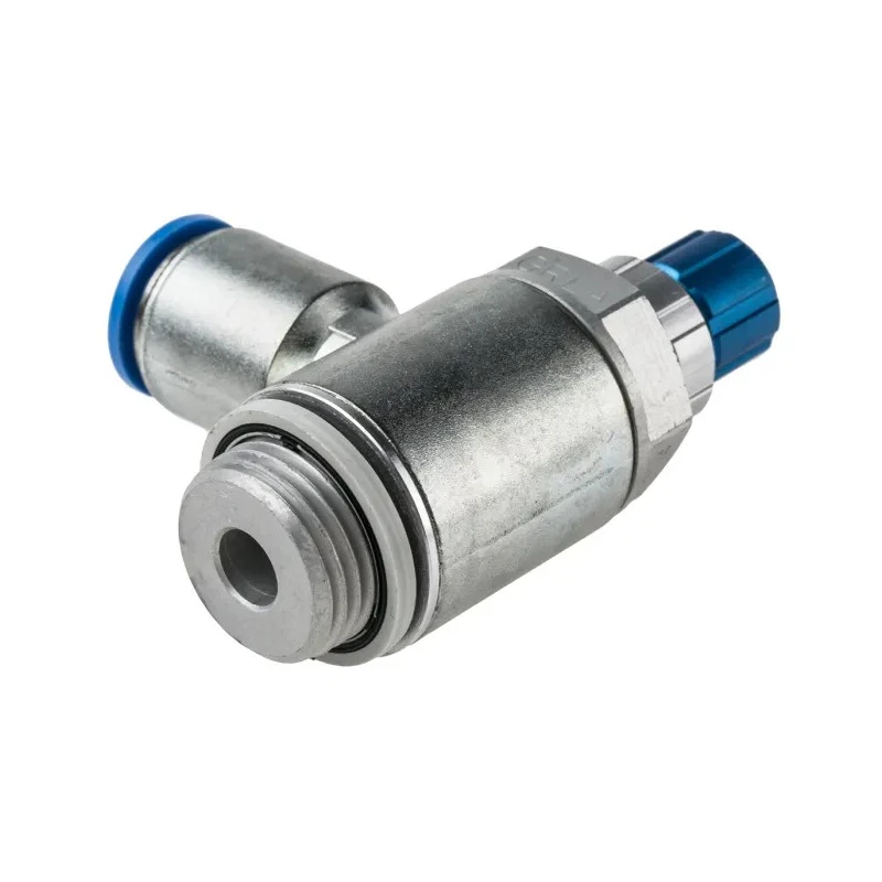 Festo One-way Flow Controller Exhaust Valve GRLA-1/2-QS-12-RS-D Pneumatic Threaded Valve 1 bar Pressure Germany