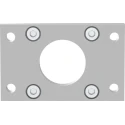Festo Mounting Bracket for ISO 15552 Pneumatic Cylinders, Galvanised Steel Construction, For Use With DSBG Series FNC-63