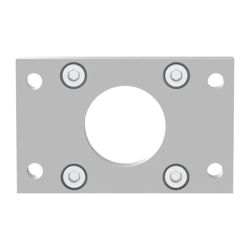 Festo Mounting Bracket for ISO 15552 Pneumatic Cylinders, Galvanised Steel Construction, For Use With DSBG Series FNC-63