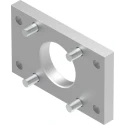 Festo Mounting Bracket for ISO 15552 Pneumatic Cylinders, Galvanised Steel Construction, For Use With DSBG Series FNC-63