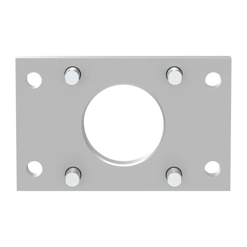 Festo Mounting Bracket for ISO 15552 Pneumatic Cylinders, Galvanised Steel Construction, For Use With DSBG Series FNC-63