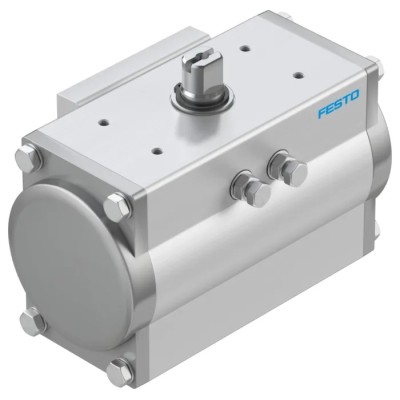 Festo Pneumatic Rotary Actuator Double Acting 90 Degree Rotation 40mm Bore 8 bar Maximum Pressure DFPD-40-RP-90-RD-F0507