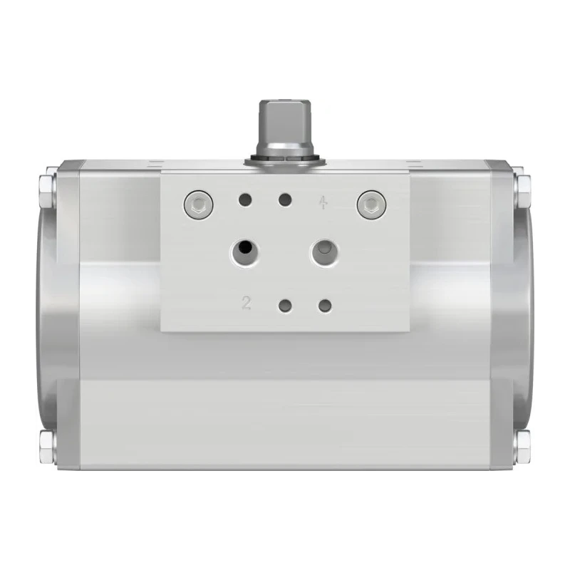 Festo Pneumatic Rotary Actuator Double Acting 90 Degree Rotation 40mm Bore 8 bar Maximum Pressure DFPD-40-RP-90-RD-F0507
