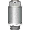 Festo GRLA Series Flow Controller Exhaust Valve, Threaded ISO 1179-1 and ISO 228-1, Operating Pressure 0.2 GRLA-1/4-QS-10-D