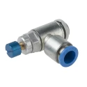 Festo Exhaust Valve Flow Controller GRLA-1/4-QS-10-RS-D 0.2-10 bar Reinforced Material Germany
