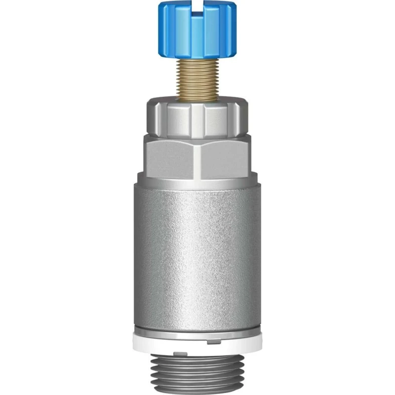 Festo Exhaust Valve Flow Controller GRLA-1/4-QS-10-RS-D 0.2-10 bar Reinforced Material Germany