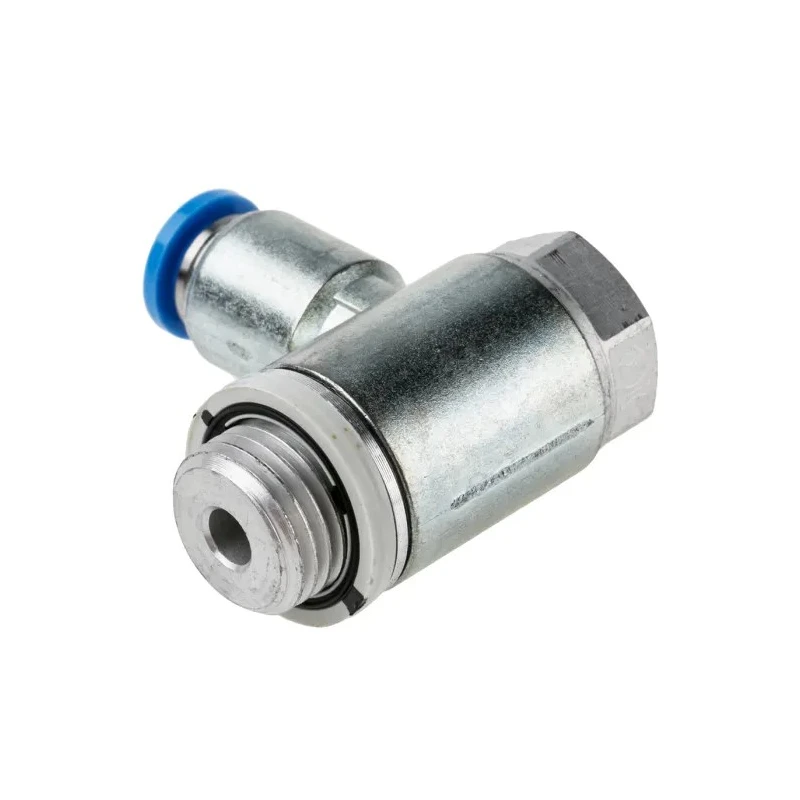 Festo GRLA Series Flow Controller Exhaust Valve Stainless Steel Reinforced POM Polyamide GRLA-1/4-QS-6-D