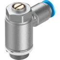 Festo GRLA Series Flow Controller Exhaust Valve Stainless Steel Reinforced POM Polyamide GRLA-1/4-QS-6-D
