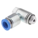 Festo Flow Controller Flow Regulator 1 bar Max Operating Pressure 150°C Max Operating Temperature GRLZ-1/8-QS-8-D