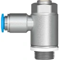 Festo GRLA Series Flow Controller Exhaust Valve Stainless Steel Reinforced POM Polyamide GRLA-1/4-QS-6-D