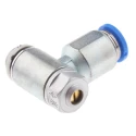 Festo Flow Controller Flow Regulator 1 bar Max Operating Pressure 150°C Max Operating Temperature GRLZ-1/8-QS-8-D