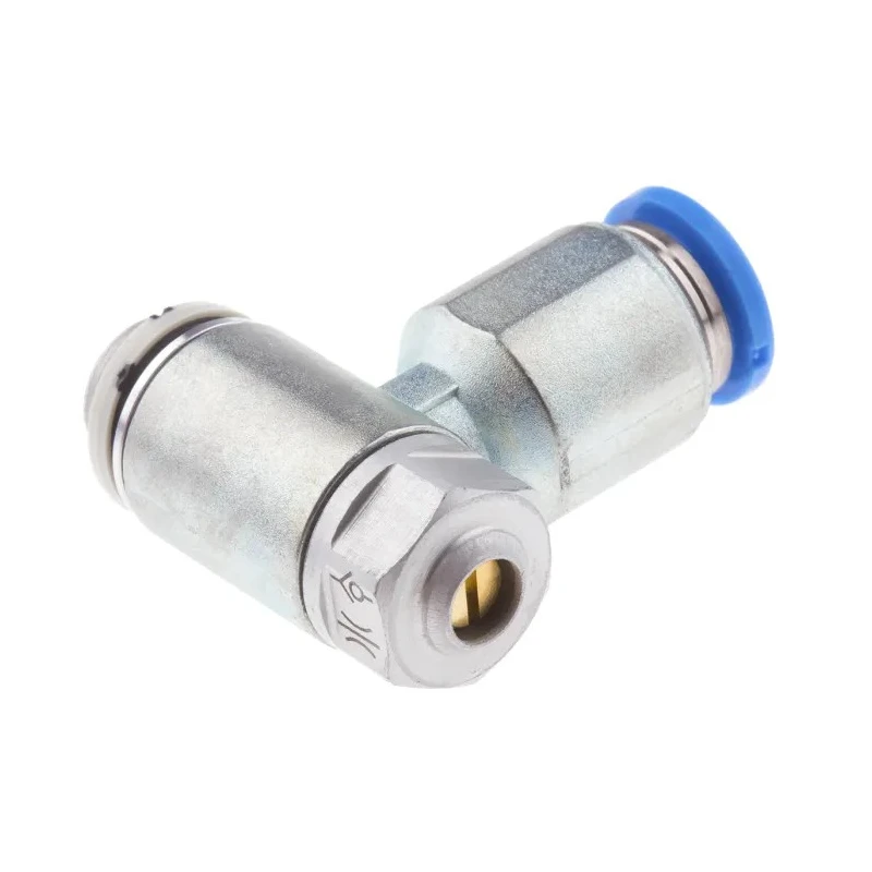 Festo Flow Controller Flow Regulator 1 bar Max Operating Pressure 150°C Max Operating Temperature GRLZ-1/8-QS-8-D