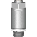 Festo Flow Controller Flow Regulator 1 bar Max Operating Pressure 150°C Max Operating Temperature GRLZ-1/8-QS-8-D