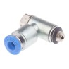 Festo Pneumatic Flow Regulator , 4 mm Tube Inlet, Threaded Male Outlet, 1 bar Max Operating Pressure, -10°C GRLZ-M5-QS-4-D