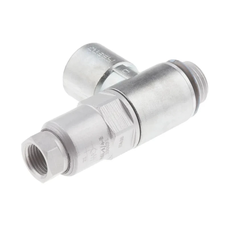 Festo HGL Series Non-Return Check Valve Zinc Body Male/Female G 1/4 Thread HGL-1/4-B