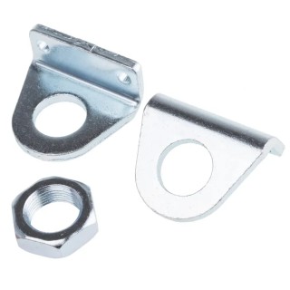 Festo Pneumatic Cylinder Foot Mount Compatible with DSN, DSNU, ESNU, ESN Series Bore 20 and 25mm HBN-20/25X2