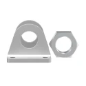 Festo Pneumatic Cylinder Foot Mount Compatible with DSN, DSNU, ESNU, ESN Series Bore 20 and 25mm HBN-20/25X2