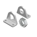 Festo Pneumatic Cylinder Foot Mount Compatible with DSN, DSNU, ESNU, ESN Series Bore 20 and 25mm HBN-20/25X2