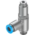 Festo HGL Series Non-Return Check Valve 10 bar Max Operating Pressure, -10°C to 60°C Operating Temperature HGL-1/8-QS-6