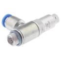 Festo HGL Series Non-Return Check Valve 10 bar Max Operating Pressure, -10°C to 60°C Operating Temperature HGL-1/8-QS-6