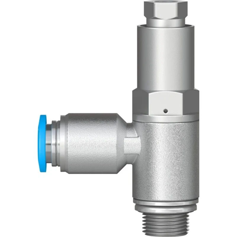 Festo HGL Series Non-Return Check Valve 10 bar Max Operating Pressure, -10°C to 60°C Operating Temperature HGL-1/8-QS-6
