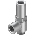 Festo HGL Series Non-Return Check Valve Nickel Plated Brass & Anodised Alloy, 10 bar, -10°C to 60°C, Model HGL-1/2-B