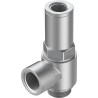 Festo HGL Series Non-Return Check Valve Nickel Plated Brass & Anodised Alloy, 10 bar, -10°C to 60°C, Model HGL-1/2-B