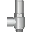 Festo HGL Series Non-Return Check Valve Nickel Plated Brass & Anodised Alloy, 10 bar, -10°C to 60°C, Model HGL-1/2-B