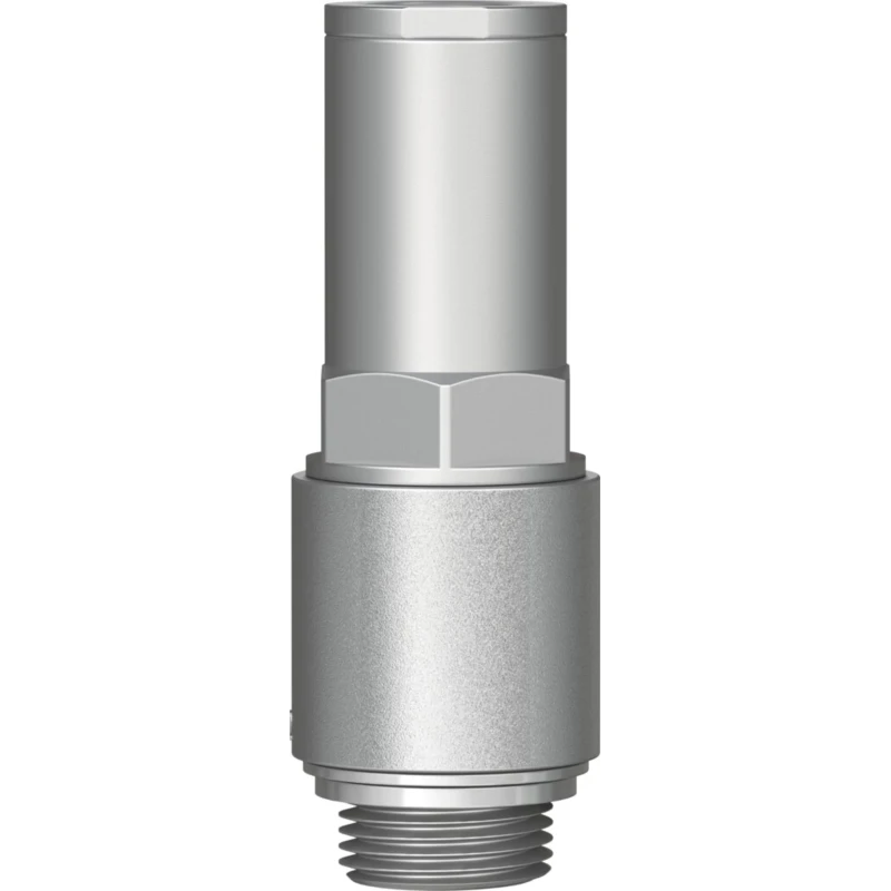 Festo HGL Series Non-Return Check Valve Nickel Plated Brass & Anodised Alloy, 10 bar, -10°C to 60°C, Model HGL-1/2-B
