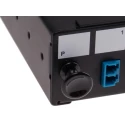 RS PRO 24 Port LC Duplex Fibre Optic Patch Panel With 24 Ports Populated, 1U Rack Height, Steel, 44mm Height 482mm 121-3959