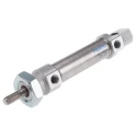 Festo Pneumatic Cylinder , 40 mm Stroke, 20 mm Bore, Double Acting, Elastomer Cushioning, Metric Thread DSNU-20-40-P-A