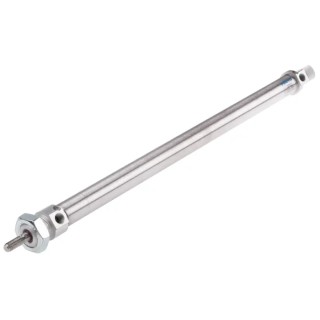 Festo Pneumatic Cylinder DSNU Series 20 mm Bore, 320 mm Stroke, Adjustable Pneumatic Cushioning DSNU-20-320-PPV-A