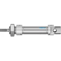Festo Pneumatic Cylinder DSNU Series, 20 mm Bore Diameter, 35 mm Stroke, Air Cushion, Direct Mounting DSNU-20-35-PPV-A